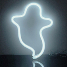 Ghost Neon LED Night Lights Wall Sign