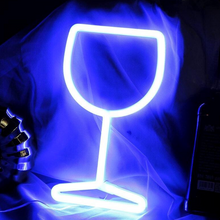 Wine Neon LED Night Lights Wall Sign