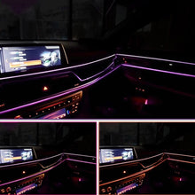 Car Interior LED Decorative Wiring Neon Strip For Car - Red