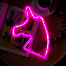 Unicorn Neon LED Night Lights Wall Sign