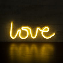 Love (Handwritten) Neon LED Night Lights Wall Sign