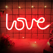 Love (Handwritten) Neon LED Night Lights Wall Sign