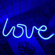 Love (Handwritten) Neon LED Night Lights Wall Sign