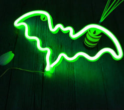 Bat NEON LED Light Wall Sign