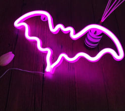 Bat NEON LED Light Wall Sign