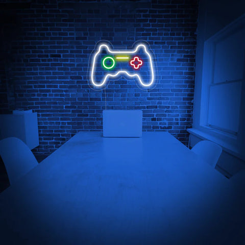 Game Mini Controller NEON LED Light Wall Sign