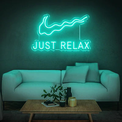 Just Relax Peace NEON LED Light Wall Sign