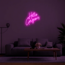 Hello Gorgeous NEON LED Light Wall Sign