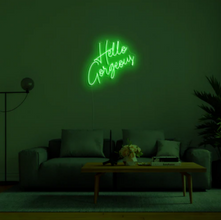 Hello Gorgeous NEON LED Light Wall Sign