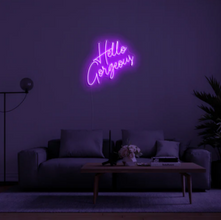 Hello Gorgeous NEON LED Light Wall Sign