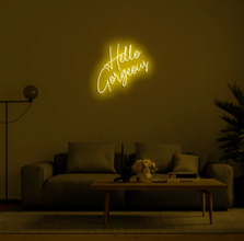 Hello Gorgeous NEON LED Light Wall Sign