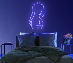 Woman Body NEON LED Light