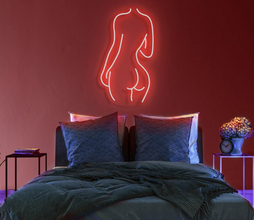 Woman Body NEON LED Light