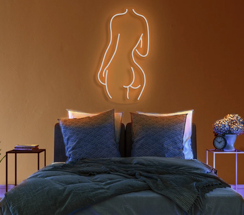 Woman Body NEON LED Light