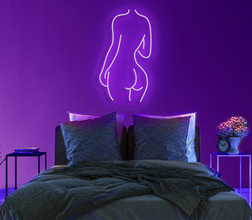 Woman Body NEON LED Light