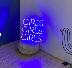 Girls Girls Girls NEON LED Light