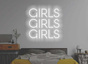 Girls Girls Girls NEON LED Light