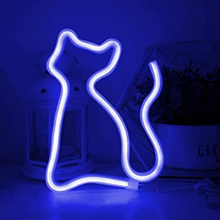 Cat Neon LED Night Lights Wall Sign