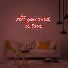 All You Need Is Love NEON LED Lights Wall Sign