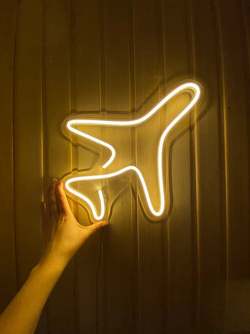 Airplane NEON LED Lights Wall Sign