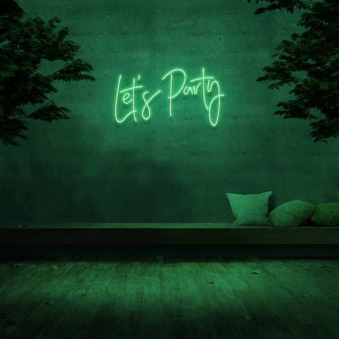 Lets Party NEON LED Light Wall Sign