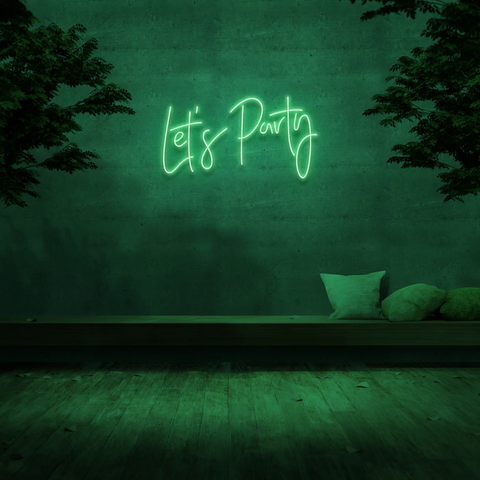 Lets Party NEON LED Light Wall Sign