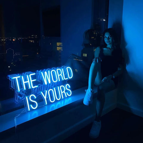 The World NEON LED Light