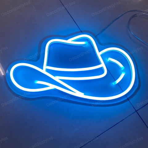 Cowboy Hat NEON LED Light