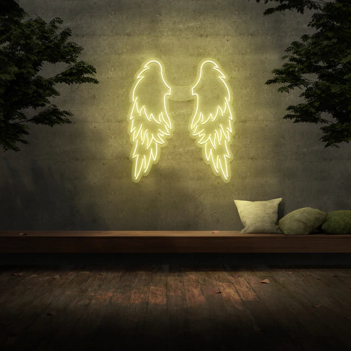 Angel Wings NEON LED Lights Wall Sign